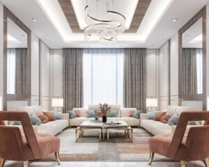 ديكورات جبسية بالرياض بأسقف وجدران فاخرة